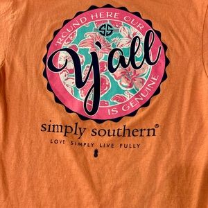Simply Southern top- size M- EUC